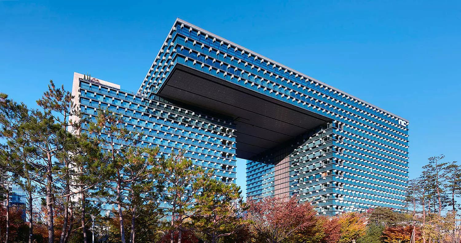 Picture of NC Interactive HQ in Seoul, Korea.