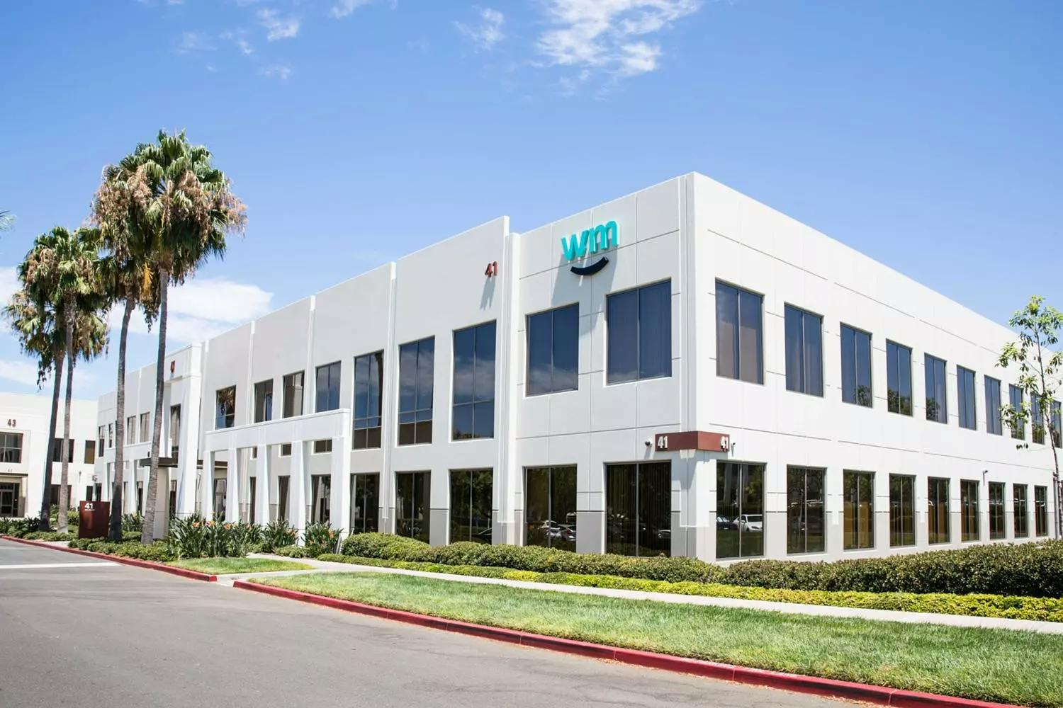 Picture of Weedmaps HQ in Irvine, California.
